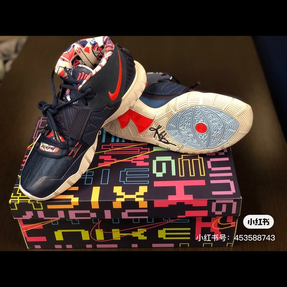 Kyrie 6 midnight laser USA team - Picture 3 of 11